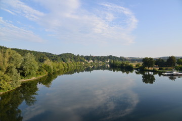 Gleise Eisenbau Donau Brücke