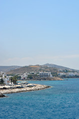 Fototapeta na wymiar Paros Port