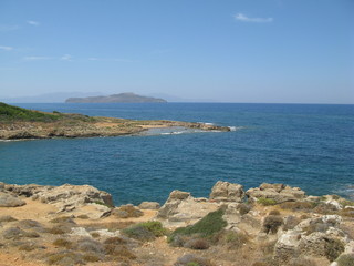 Fototapeta na wymiar une belle île : la Crète