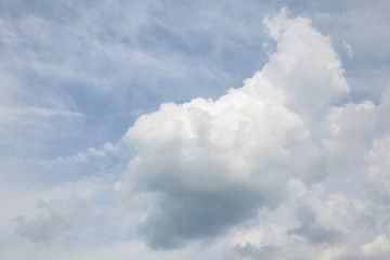 Cloudy sky, for backgrounds or textures