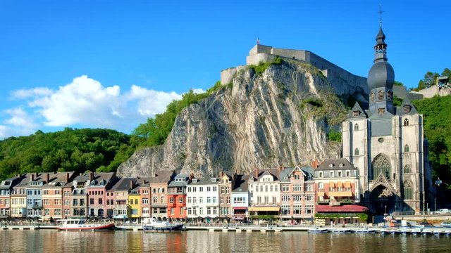 View of Dinant town, Belgium