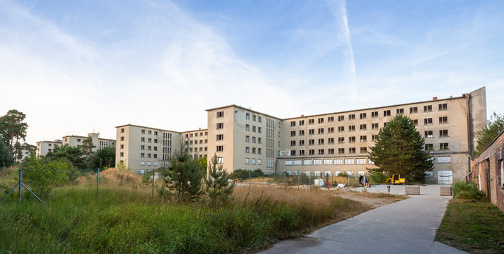 the ruins of Prora