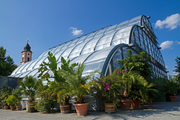 Palmenhaus auf der Insel Mainau, Bodensee