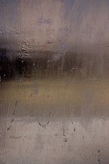 Black Painted Wall With Blur Reflection Texture