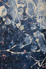 Paint Splashes and Brush Smears Texture