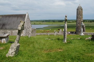 Monastic site of Clonmacnoise