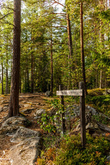 Toilets ("Hussi" in Finnish) and cabin in the camp sites in the Kolovesi National Park  - 1