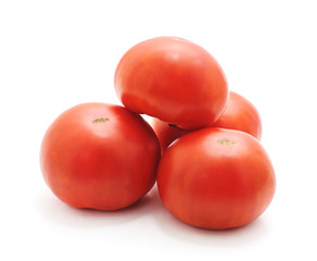 Red tomato vegetable.