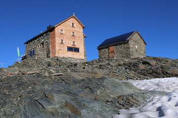 Hochstubaih&uuml;tte in den &Ouml;tztaler Alpen
