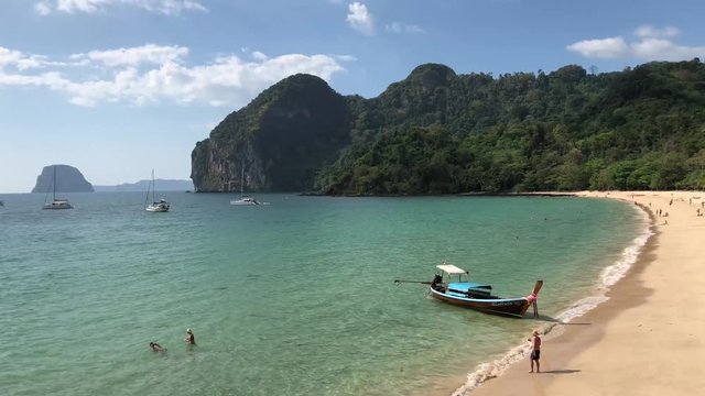 Farang Beach in Koh Mook Thailand