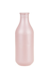 Shampoo, gel or lotion plastic bottle isolated on white. With clipping path.