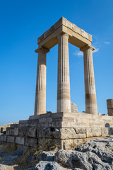 Fototapeta premium Lindos Acropolis -3