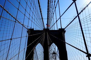 brooklyn bridge in new york