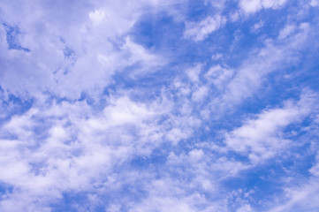 Fototapeta premium colorful dramatic sky with cloud at sunset