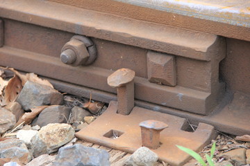 線路の接続部分