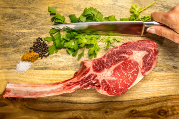 Wagyu Tomahawk Steak