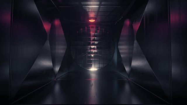 Inside air vent air duct air shaft ventilation system action film escape 4k