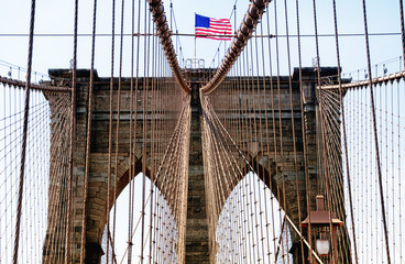 Obraz premium Brooklyn bridge new york city