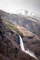 Waterfalls in Norway's fjords