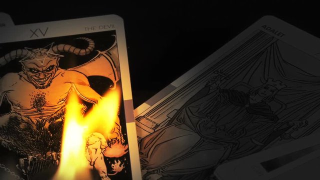 Magical Witchcraft Fortune Teller Mystical Tarot Cards