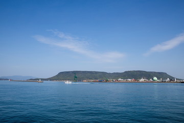 Tableland Mt. YASHIMA in the seto inland sea,Takamatsu,Kagawa,shikoku,japan