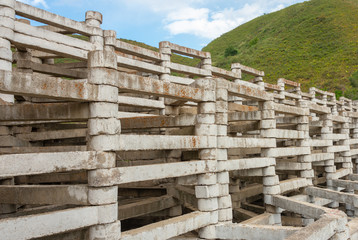old dam. G. Almaty.Kaskelen. Kazakhstan