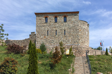 Fototapeta na wymiar Ruins of Ancient Byzantine fortress The Peristera in town of Peshtera, Pazardzhik Region, Bulgaria