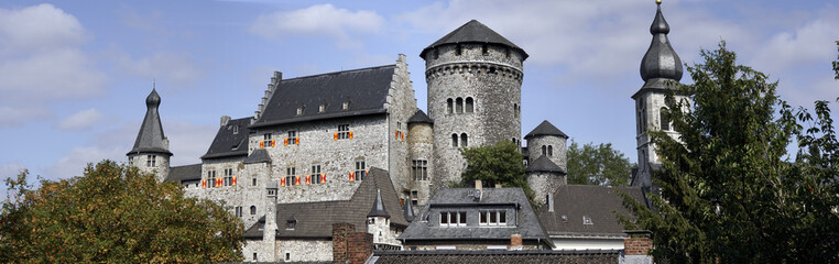 Burg Stolberg über der historischen Altstadt