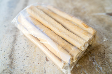 turkish crackers in the packet