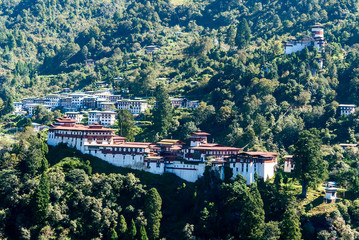 Trongsa Dzong - Bhutan. Trongsa Dzong is the largest dzong fortress in Bhutan, located in Trongsa in the centre of the country.