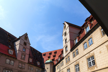 Fototapeta na wymiar ulm historic city Baden-Wuerttemberg germany
