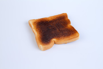 Toast breakfast for everyone, topped with sweetened condensed milk.
