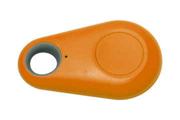 anti-lost alarm device isolated on white background