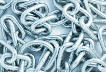 heavy chain on a white background