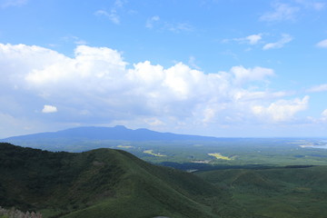 Fototapeta premium 寒風山からの景色