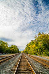 Fototapeta premium Fairport Railroad Tracks