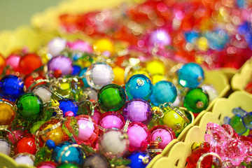 Colorful crystal bead