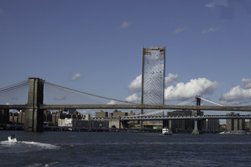Manhattan and Brooklyn Bridges