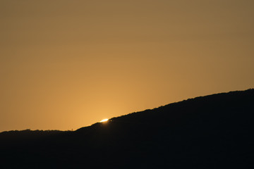 Last moment of light