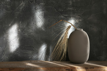 Neutral colored vases, home decor