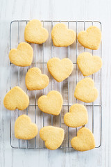Heart shaped cookies