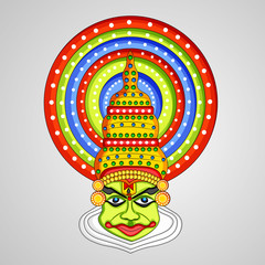 Illustration of Indian festival Onam background