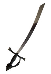 Sword on a white background