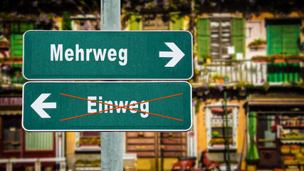 Schild 350 - Mehrweg