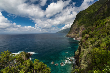 Fototapeta na wymiar Coast of Madeira