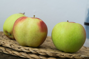 Apples on the table. Slovakia