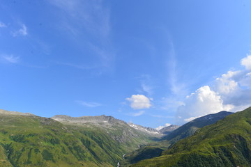 Talschaft Urseren Nahe Realp im Kanton Uri