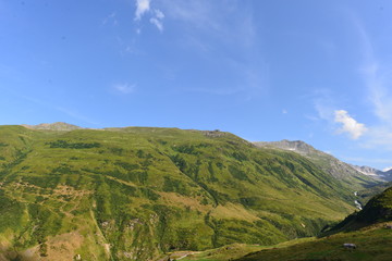 Talschaft Urseren Nahe Realp im Kanton Uri