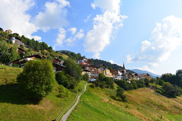 Fototapeta na wymiar Kappl im Paznauntal Tirol
