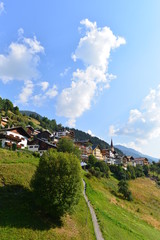 Fototapeta na wymiar Kappl im Paznauntal Tirol